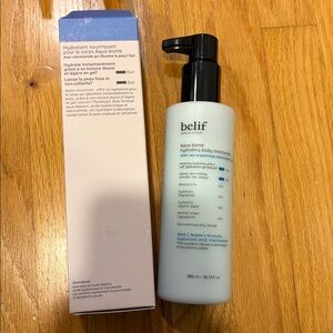 BELIF AQUA BOMB HYDRATING BODY MOISTURIZER WITH NIACINAMIDE AND HYALURONIC ACID